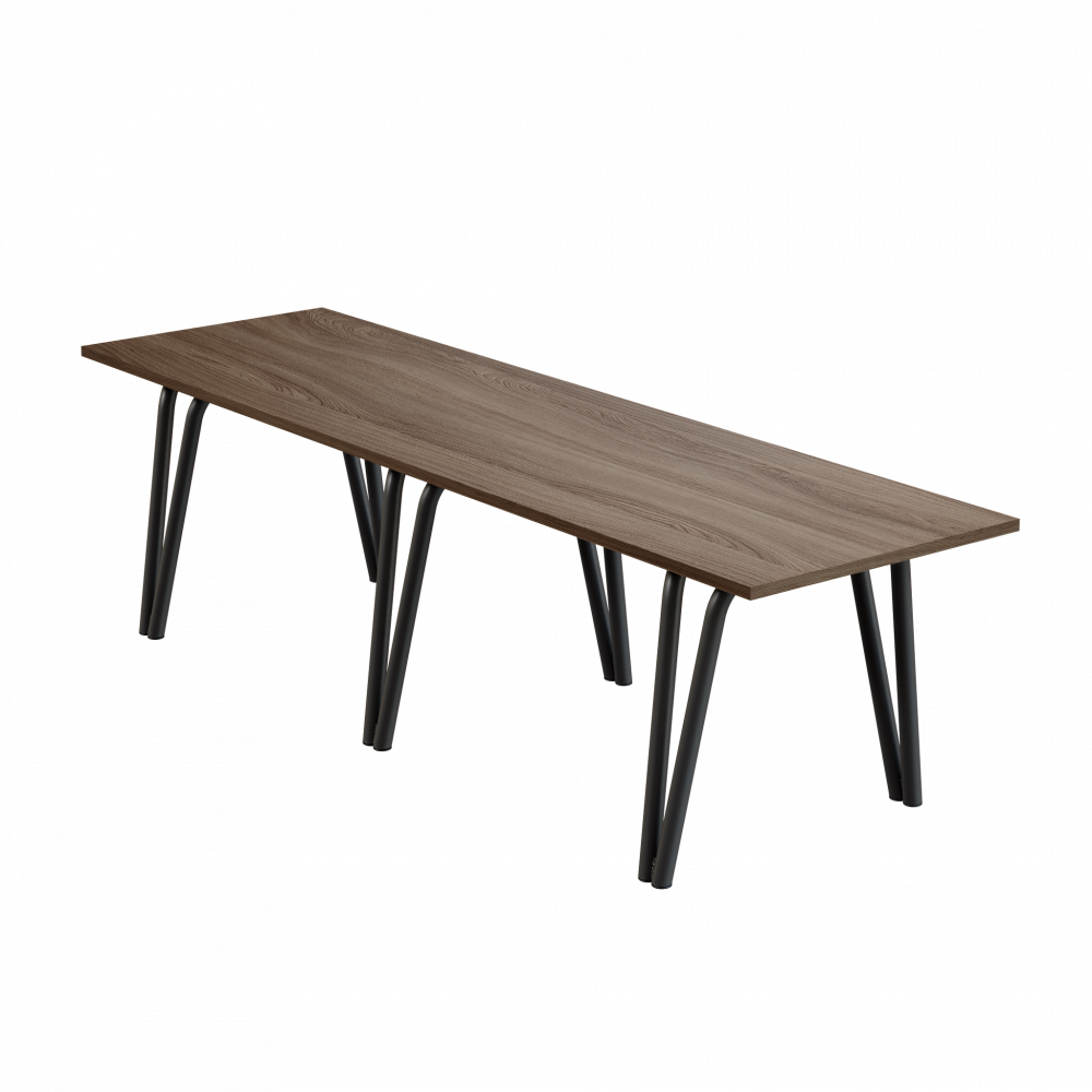 Лавка на металевому каркасі обідня МЕБЛІ-ТЕХНОСТИЛЬ (ЛК-11)